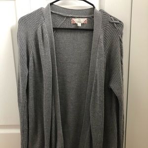 Size Medium Grey Cardigan